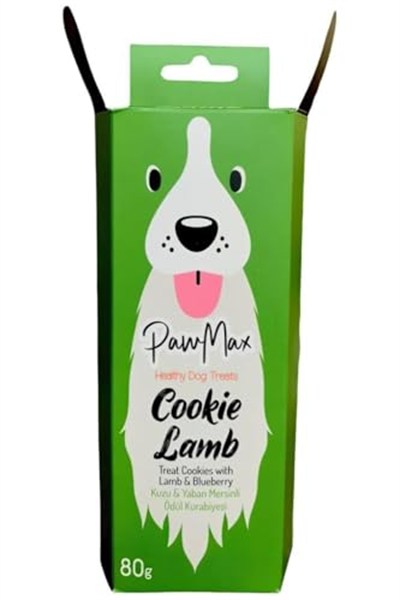 Kuzu Etli%100 Doğal Köpek Ödül Maması Cookie Lamb 80 Gr