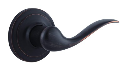 Kwikset Tustin Right-Handed Half-Dummy Lever in Venetian Bronze