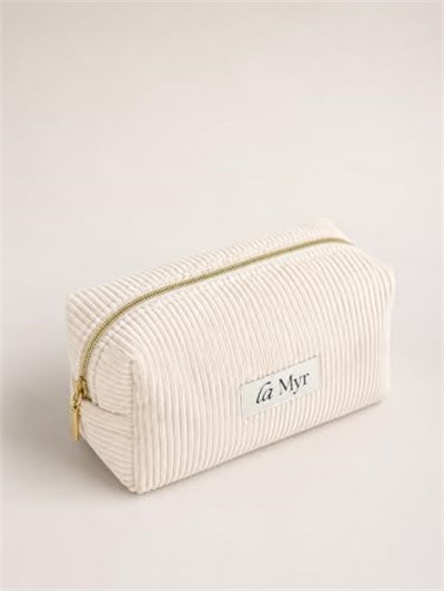 La Myr Ivory Cream Makyaj Çantası