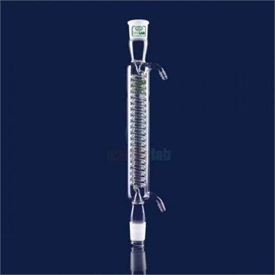 Lab Spiralli Soğutucu (Tek NS/Tek Ucu Şilifli) - 40 cm