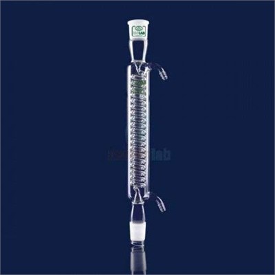 Lab Spiralli Soğutucu (Tek NS/Tek Ucu Şilifli) - 40 cm