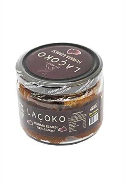 LAÇOKO 1400 Gram Şekersiz, Katkısız, Vegan, Doğal Hurma Ezmesi – Hurma Dolgusu- Hurma Püresi(1400 Gram)