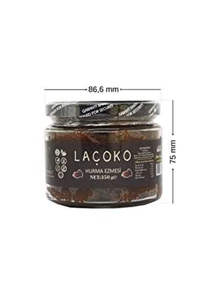 LAÇOKO 1400 Gram Şekersiz, Katkısız, Vegan, Doğal Hurma Ezmesi – Hurma Dolgusu- Hurma Püresi(1400 Gram)