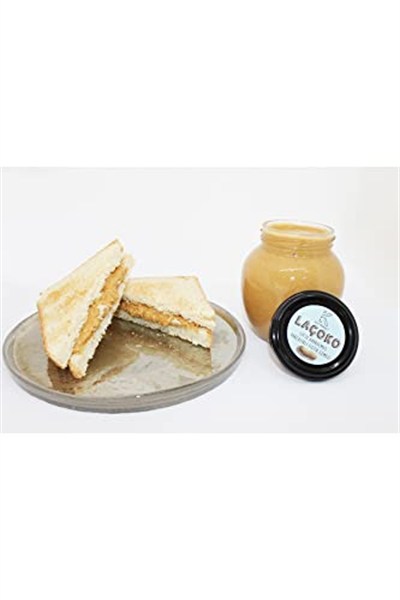 LAÇOKO Çifte Kavrulmuş Parçacıklı (Extra Crunchy) Fıstık Ezmesi 350 Gr