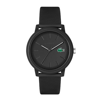 Lacoste Erkek analog kuvars saat silikon bileklik