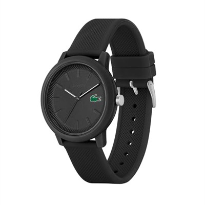 Lacoste Erkek analog kuvars saat silikon bileklik