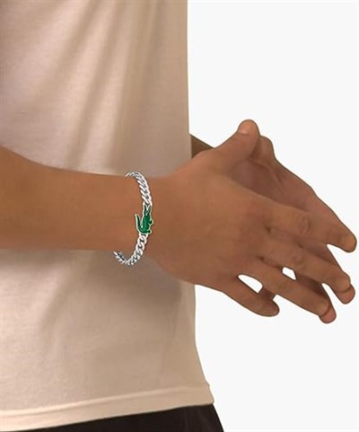 Lacoste Gliederarmband für Herren Kollektion ARTHOR aus Edelstahl