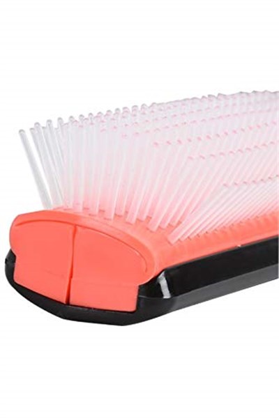 LAND OF MYTH - LOM1211 Styling Brush 9 Sıra Şekillendirme Fırçası Curly Girl Kıvırcık Kız Metodu Fırçası (Siyah)