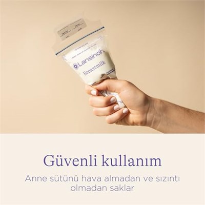 Lansinoh Anne Sütü Saklama Poşeti 50 adet - Seçenekler: 25 Adet, 50 Adet