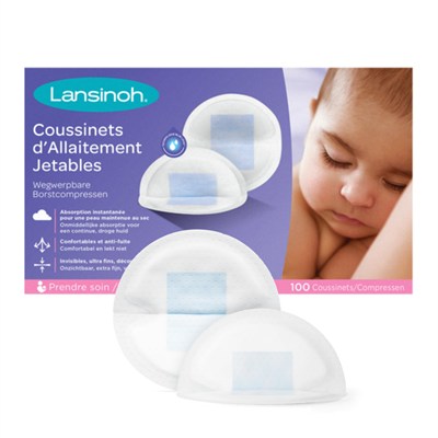 Lansinoh Blue Lock emzirme altlıkları, 100 adet, 44284, beyaz