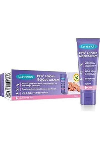 Lansinoh HPA Lanolin Göğüs Ucu Kremi, 40ml