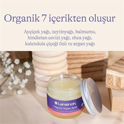 Lansinoh Organik Göğüs Ucu Balmı 60 ml