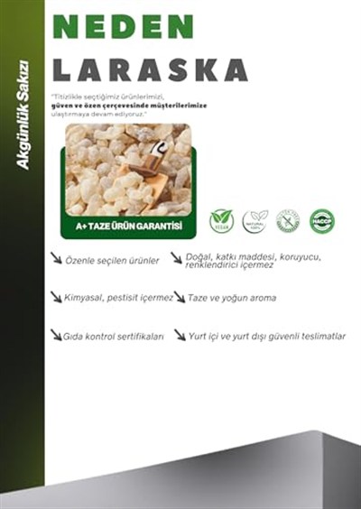 Laraska Akgünlük Sakızı 100g