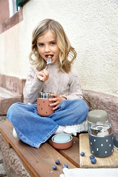 Lassig Happy Prints Yemek Termosu Caramel Karamel