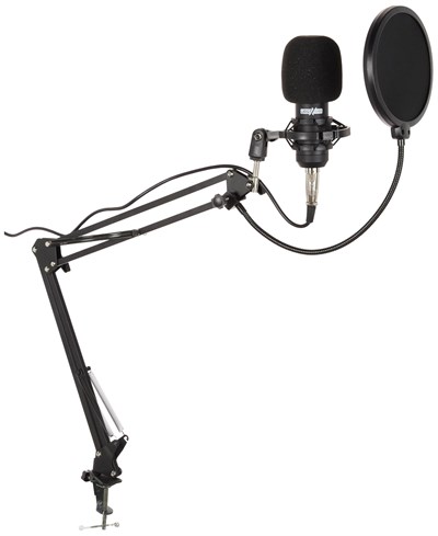 Lastvoice BM800BT Black Kondanser Mikrofon Stand Filtre Ses Kartı
