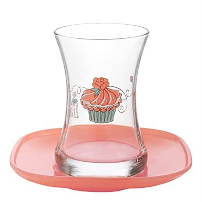 Lav Cupcake 12li Çay Seti