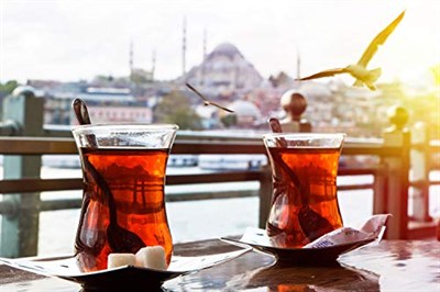 Lav Klasik Optikli Çay Bardak 12 Adet Çay Bardağı