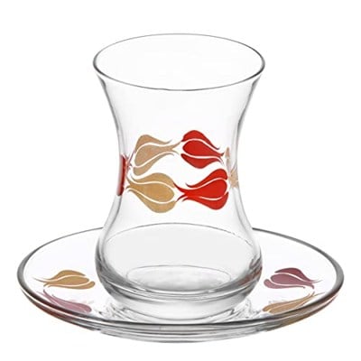 Lav, Lalezar 12Li Çay Seti, 8692952081361, Şeffaf