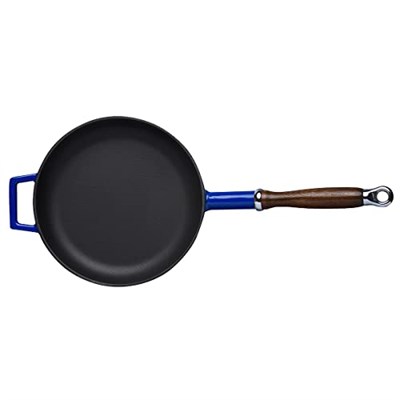Lava Metal Döküm Kızartma Tavası, 24 cm, Mavi