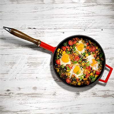 Lava Metal Döküm Kızartma Tavası, 24 cm, Mavi