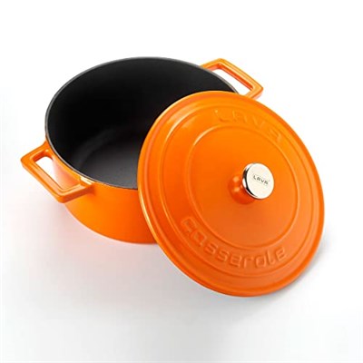 Lava Metal Döküm Yuvarlak Tencere, 22 cm - Bedenler: 20 Cm, 22 cm
