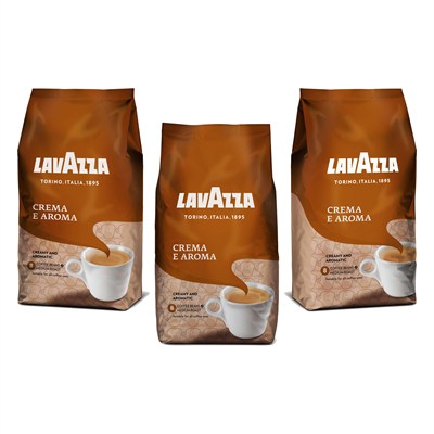 Lavazza Crema E Aroma Çekirdek Kahve, 3lü Paket, 3 x 1000g