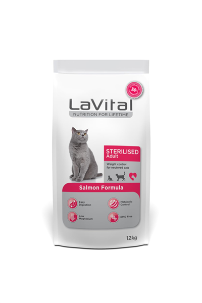 Lavital Kuzulu Kısırlaştırılmış Kedi Maması 1.5kg - Seçenekler: 1.5 kg, 1.5 kg (2 paketi), 1.5 kg (3 paketi), 12 kg...