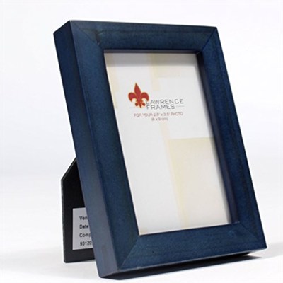 Lawrence Frames Mavi Ahşap Resim Çerçevesi, Galeri Koleksiyonu, 5 x 7 cm