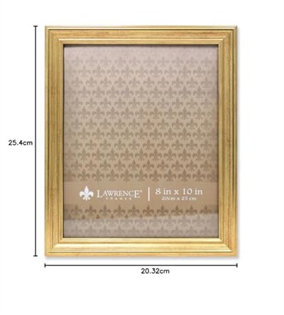 Lawrence Frames Sutter Gold 536280 resim çerçevesi, 20 x 25 cm
