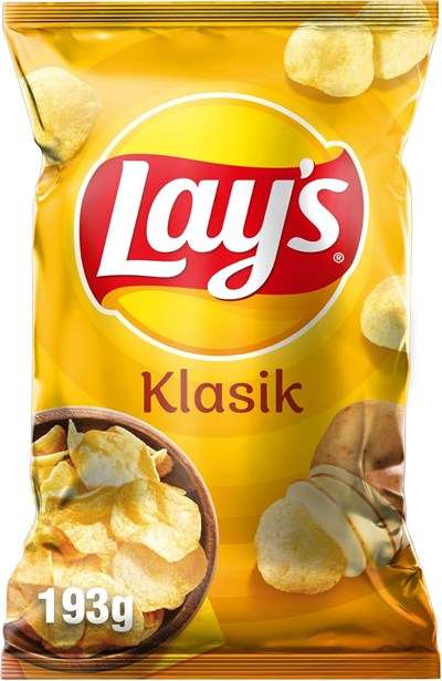 Lays Klasik Sade Patates Cipsi Mega Boy 193 g