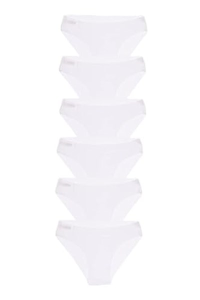 lazer dikişsiz seamless 6 lı külot (BEYAZ/M/L)