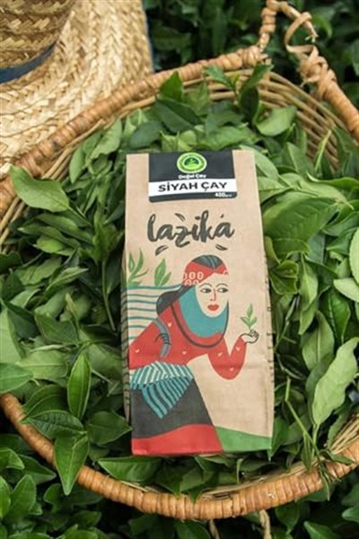 Lazika Siyah Çay 400 g, erken hasat, iki kere filtre, tozu yok