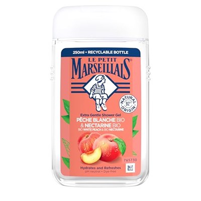 Le Petit Marseillais Beyaz Şeftali ve Nektarin Duş Jeli 250 Ml