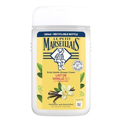 Le Petit Marseillais Vanilya Sütü Duş Jeli 250 Ml