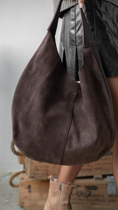Leather el ve omuz çantası hakiki deri