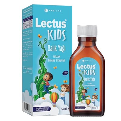 Lectus Kids Balık Yağı Karışık Meyve Aromalı
