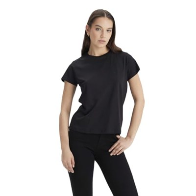 Lee Bisiklet Yaka T-shirt T-shirt Kadın
