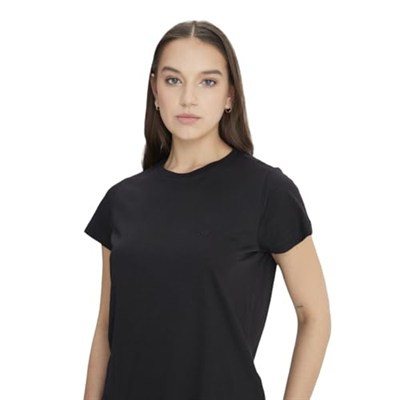Lee Bisiklet Yaka T-shirt T-shirt Kadın