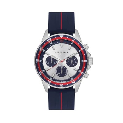 LEE COOPER, MULTİFONKSİYON, QUARTZ, 45MM, 5ATM, SİLİKON KAYIŞ, ERKEK KOL SAATİ, LC07210