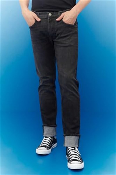 Lee Daren Zip Fly Regular Straight Jean Pantolon Gündelik Pantolon Erkek