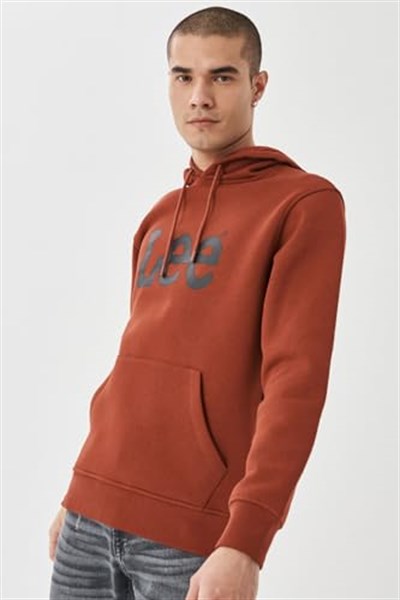 Lee Kapüşonlu Sweatshirt Erkek Sweatshirt