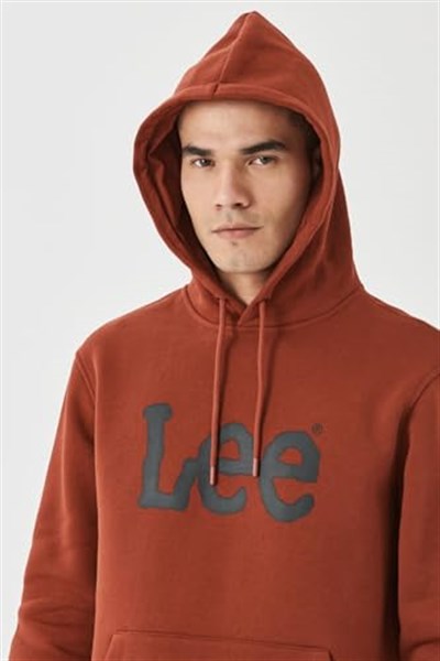 Lee Kapüşonlu Sweatshirt Erkek Sweatshirt