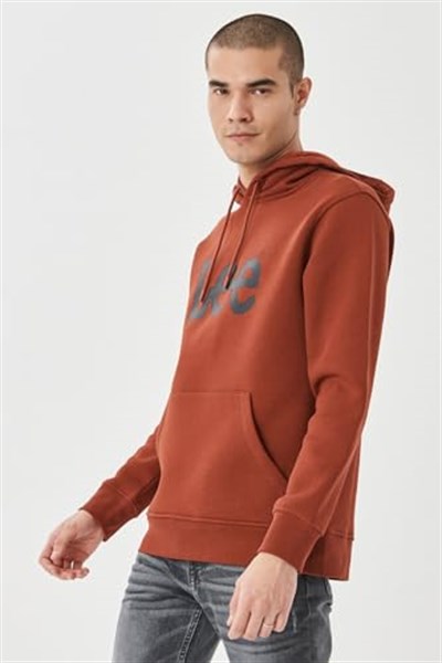 Lee Kapüşonlu Sweatshirt Erkek Sweatshirt