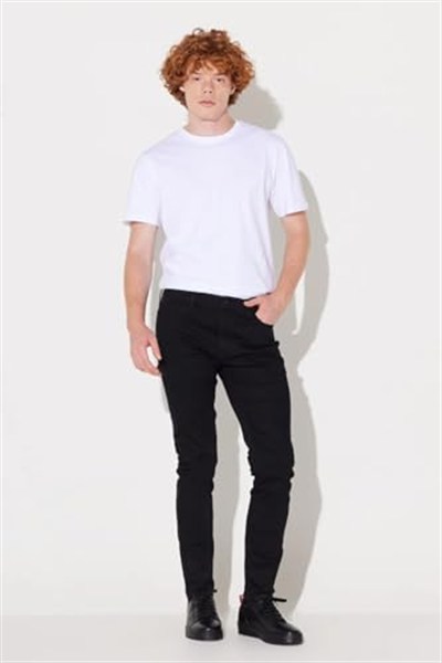 Lee Malone Jean Pantolon Gündelik Pantolon Erkek