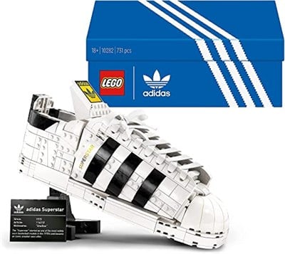 LEGO® adidas Originals Superstar 10282 - Yetişkinler İçin Simgeleşmiş Spor Ayakkabı Yaratıcı Model Yapım Seti (731 Parça)