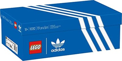 LEGO® adidas Originals Superstar 10282 - Yetişkinler İçin Simgeleşmiş Spor Ayakkabı Yaratıcı Model Yapım Seti (731 Parça)