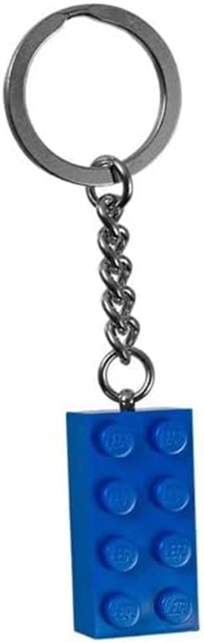 Lego Anahtarlık - Koyu mavi taş - 850152 - 6 yaşından itibaren