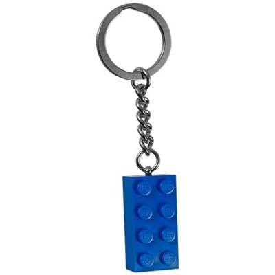 Lego Anahtarlık - Koyu mavi taş - 850152 - 6 yaşından itibaren