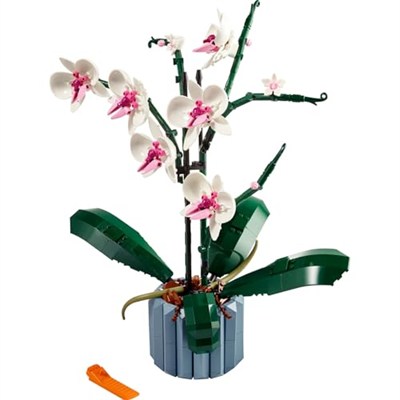 LEGO Botanicals Orkide 10311 – Yetişkinler için 5 Yaprak, 2 Kök ve Saksı İçeren Yaratıcı Dekoratif Yapay Bitki Modeli Yapım Seti, Kadınlar ve Erkekler için Sevgililer Günü Hediyesi Fikri (608 Parça)