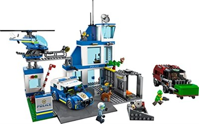 LEGO City Polis Merkezi 60316-6 Yaş ve Üzeri Çocuklar için Oyuncak Yapım Seti (668 Parça)